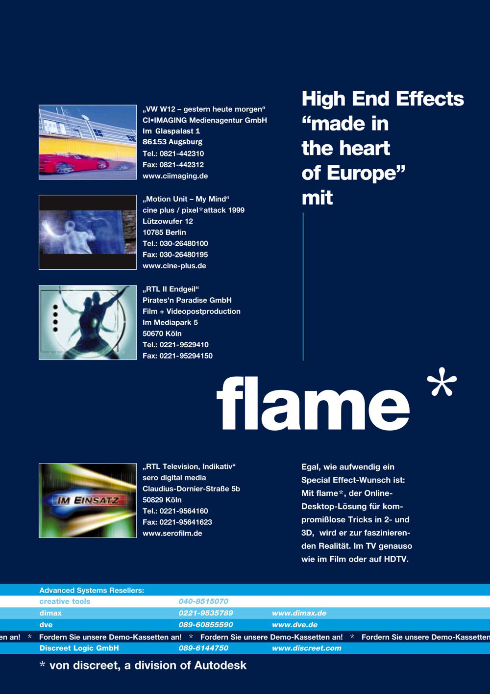 CI°Imaging TV- und Kinospots